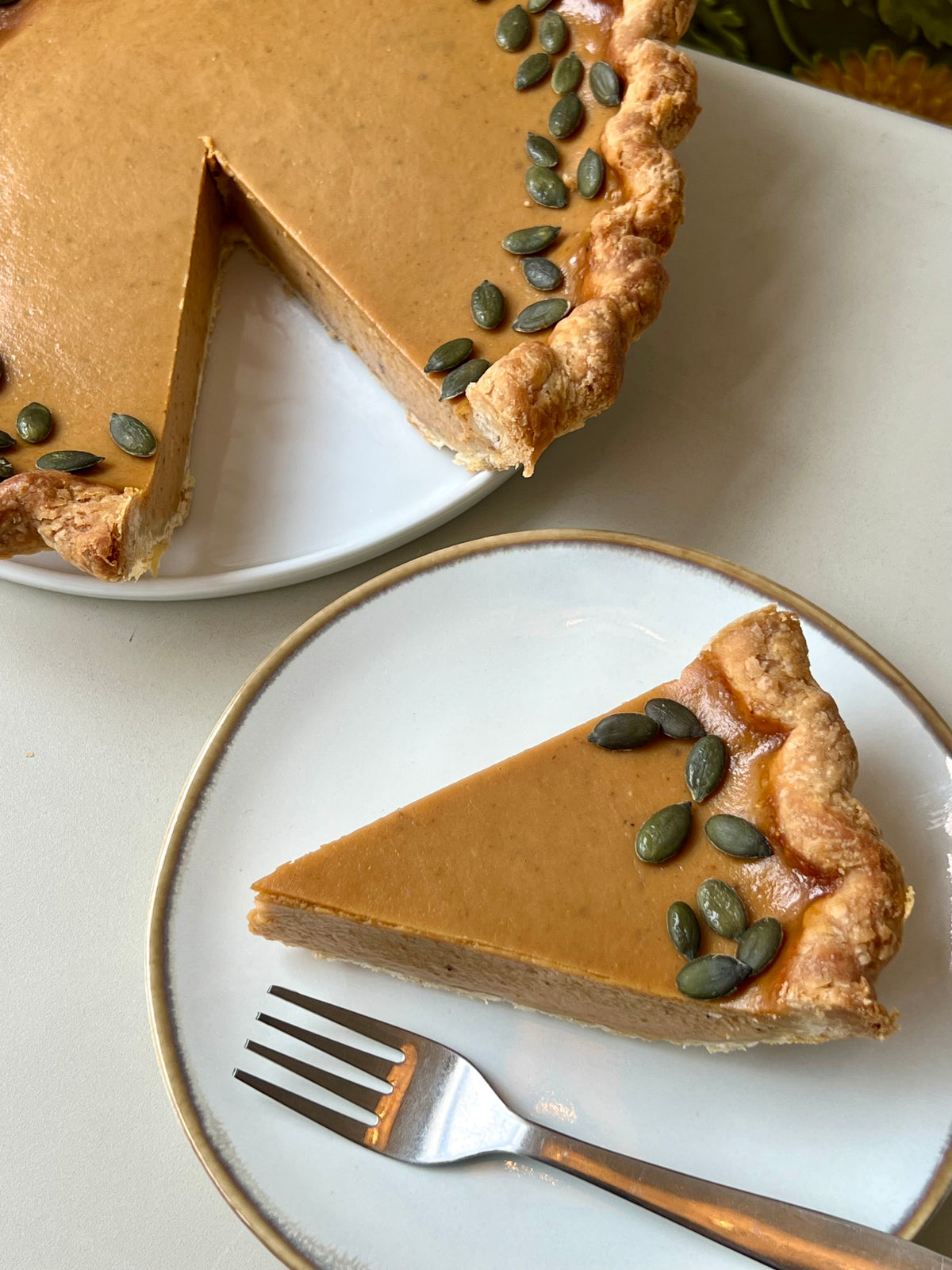 Pumpkin Pie (6-8 pers.)