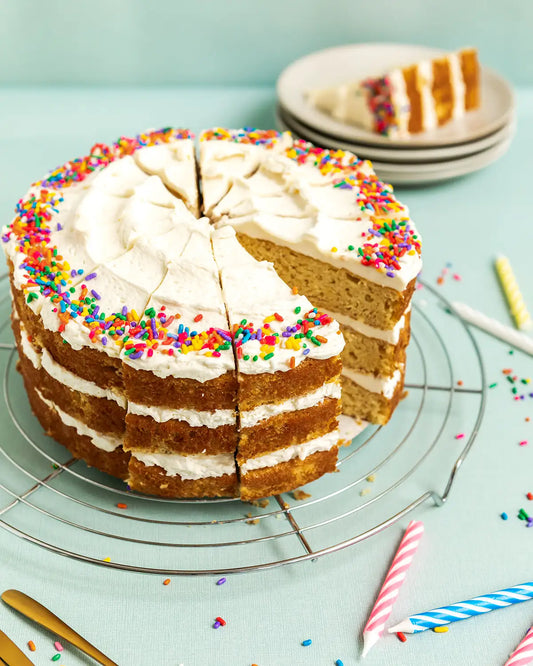 Double-vanilla Confetti Cake